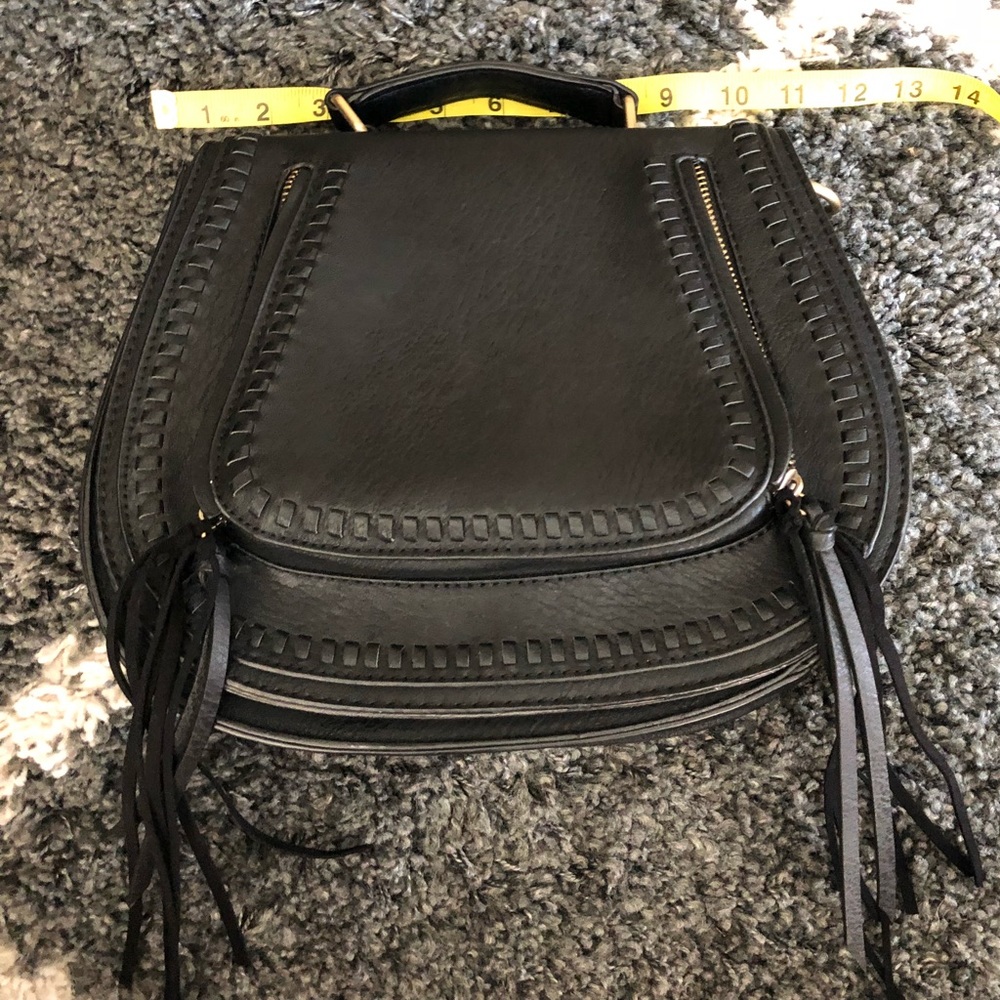 Leather Large Saddle Bag